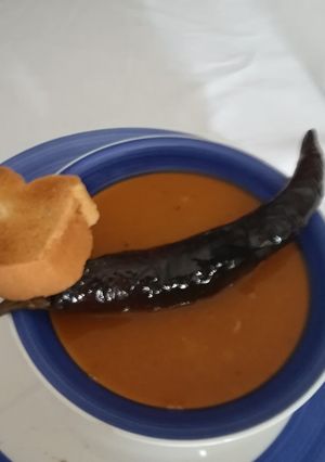 Una foto de Sopa de habas