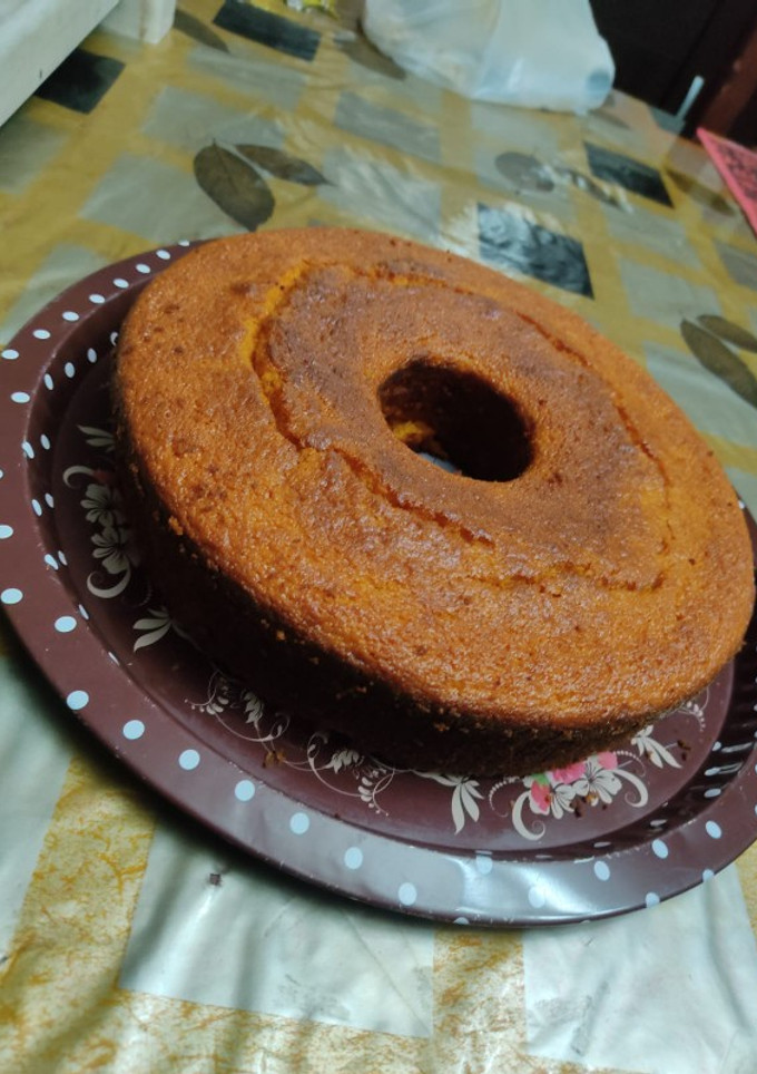 Una foto de Cake carrot o bizcochuelo de zanahoria