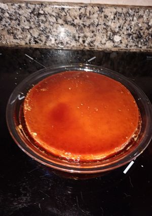 Una foto de Flan de Café