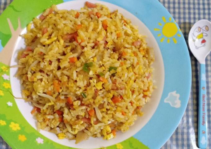 Nasi goreng jawa non MSG for toddler