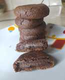 Galletas de Brownie Rellenas de Nutella
