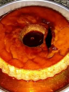 Una foto de Flan casero ♡