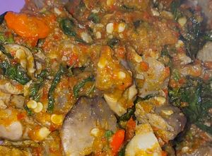 Foto resep Oseng Mercon Ati Ampela dan Baso