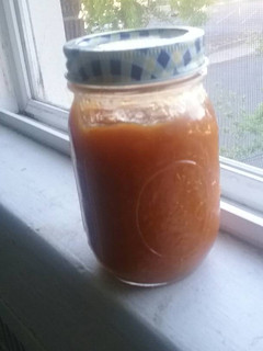 A picture of Peach Plum Jam.
