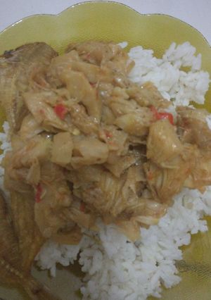 Foto resep Tumis pedas kulit cempedak