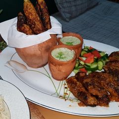 A picture of Tawa kabab.