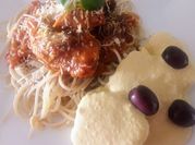 Una foto de tuco de pollo para pastas