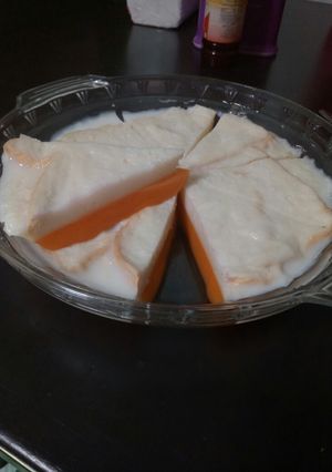 Foto resep Puding nutrijel mangga vs vanila