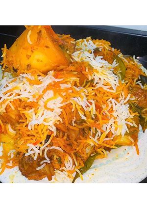 A picture of Al rehman-beef Biryani.