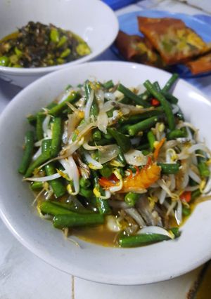 Foto resep Tumisan Simpel kacang Panjang Toge Ikan Teri Jengki