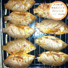 A picture of Grilled fish.
