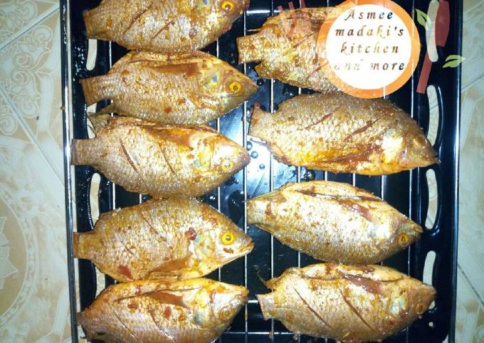 Grilled fish