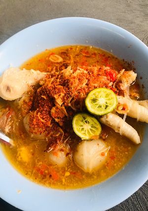 Foto resep Seblak cilok ceker endul