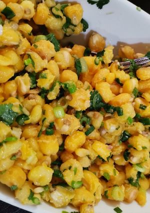 Una foto de Ensalada de mote mei