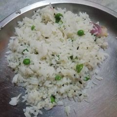 A picture of Matar rice.