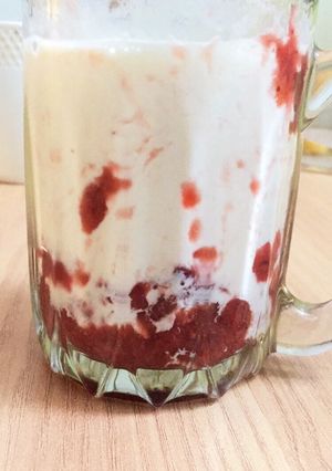 Foto resep Strawberry Latte