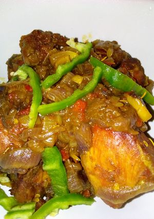 A picture of Pepper chicken 1.