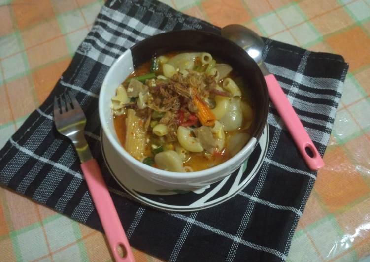 Resep Seblak Cilok Campur Pedas 🍡🍜 Anti Gagal