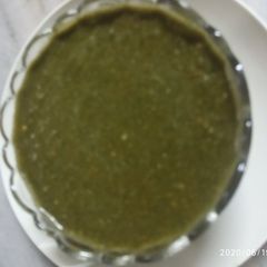 A picture of Mint coriander chutney.