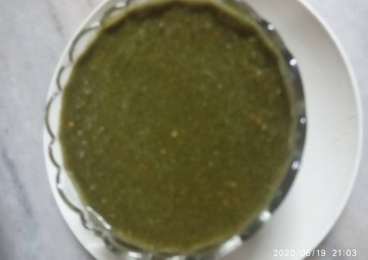 RECOMMENDED! Secret Recipes Mint coriander chutney