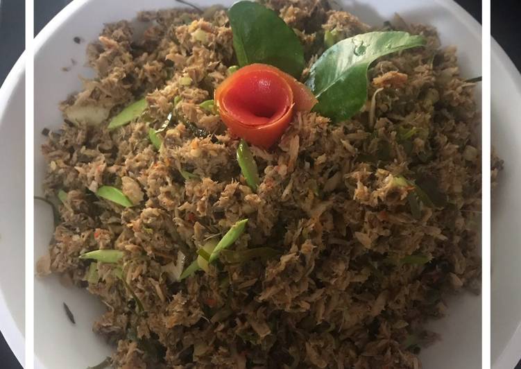 Cakalang pedas Khas Manado (ala-ala) π¦