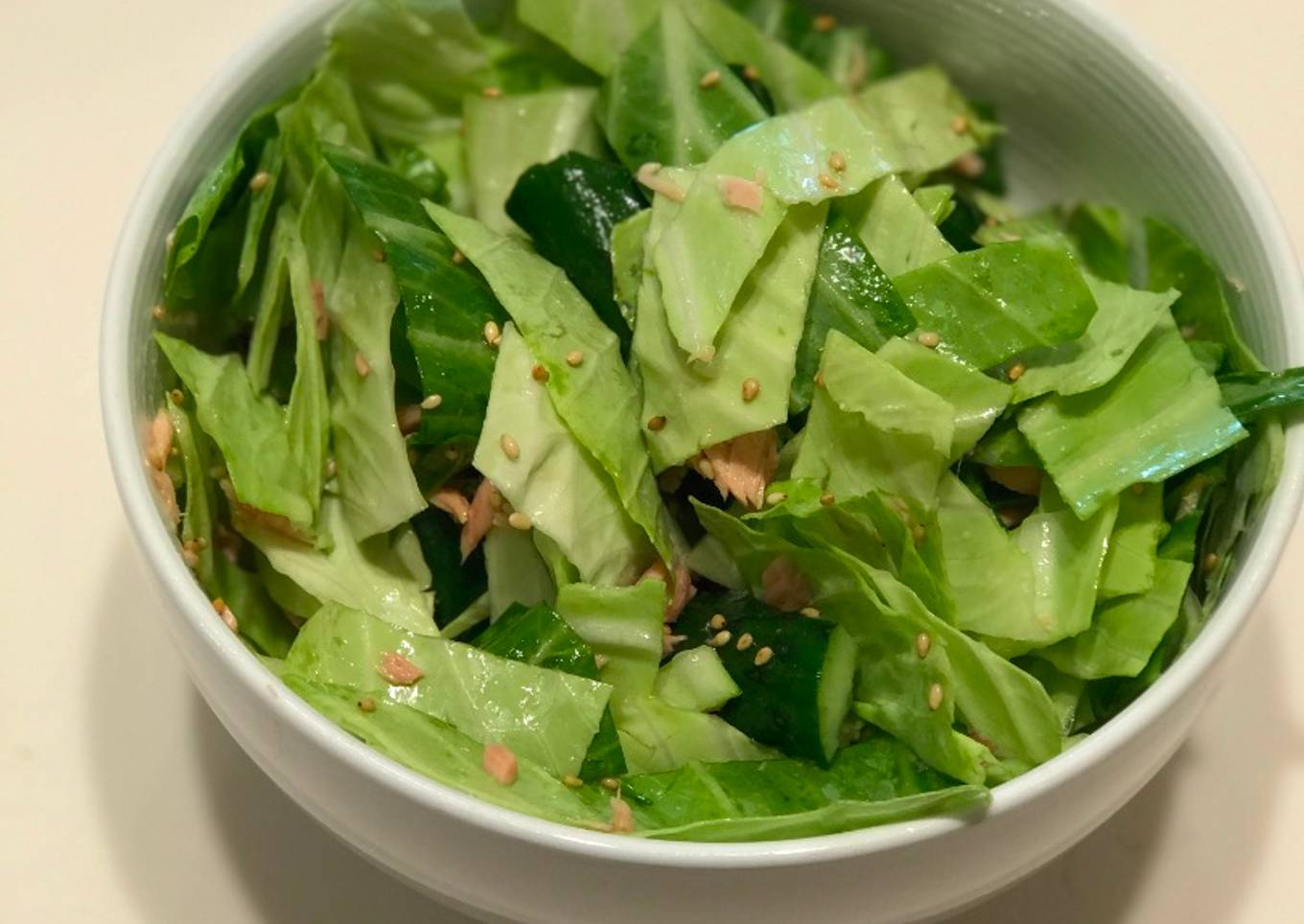 Asian style beegan salad!