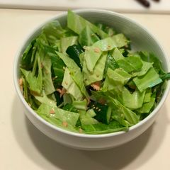 A picture of Asian style beegan salad!.