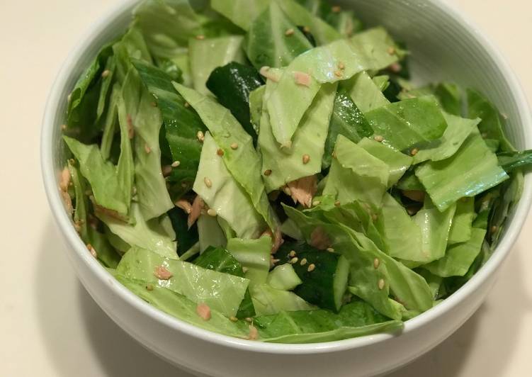 Recipe: Tasty Asian style beegan salad!