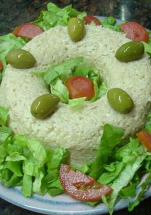 Una foto de Budín de arroz