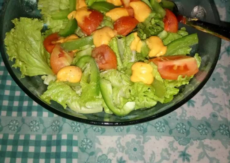 Cara Buat Salad Sayur