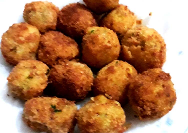 Step-by-Step Guide to Prepare Quick &#34;Crisp potatoes ball&#34;
