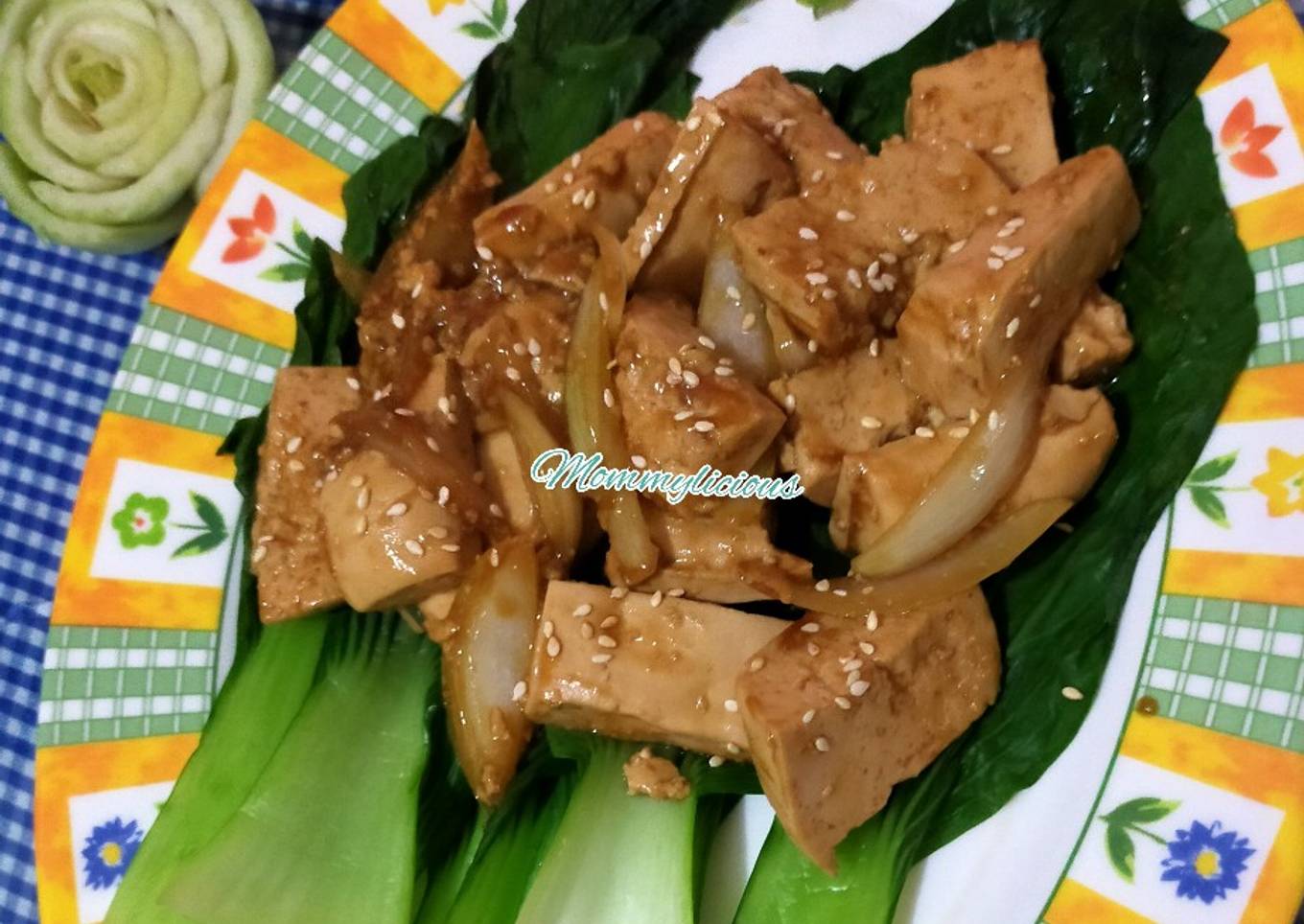 Tahu saus kecap asin madu Mommylicious