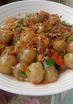 Foto resep Seblak cilok