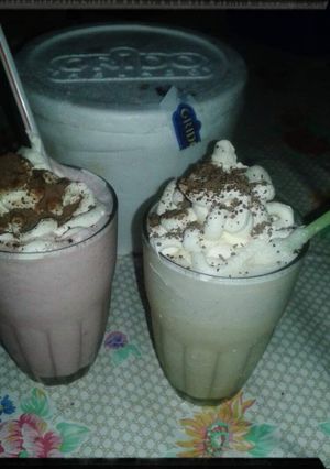 Una foto de Milkshake con helado 😋