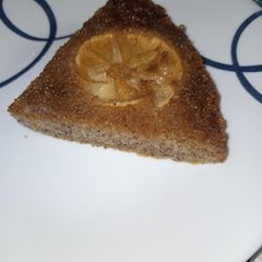 A picture of Upsidedown Lemon Almond Cake.