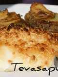 Bacalao con ajoaceite y crujiente de almendras