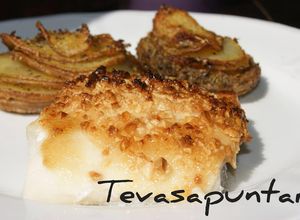 Foto principal de Bacalao con ajoaceite y crujiente de almendras
