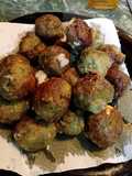 Polpette di carne con spinaci e fontina ubriache