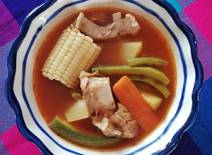 Una foto de Mole de olla 🍲