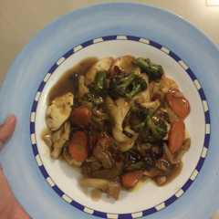 รูปของ Tumis Sapo Jamur Saus Tiram