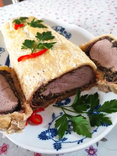 Wellington, sertés pecsenyéből recept fotója