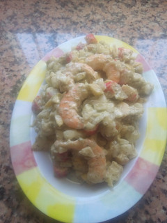 Una foto de Ensalada tropical