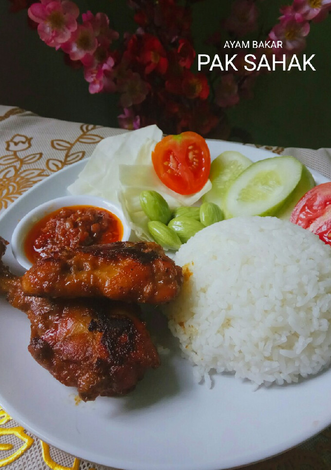 Foto resep 284.Ayam Bakar Pak Sahak
