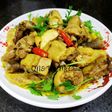 Gà tre kho sả nghệ