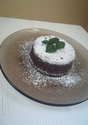 Láva torta recept fotója