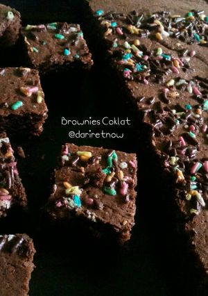 Foto resep Brownies eggless #BeraniBaking