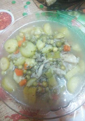A picture of Vegetable Soup.