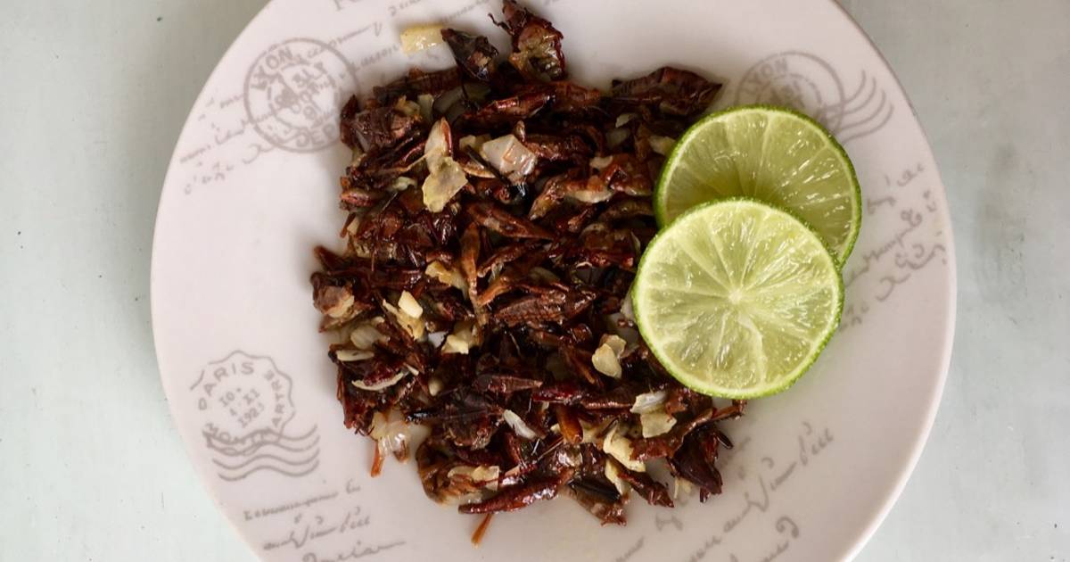 Botana De Chapulines Con Limón 🦗 Receta De Comidas De Un Foráneo- Cookpad