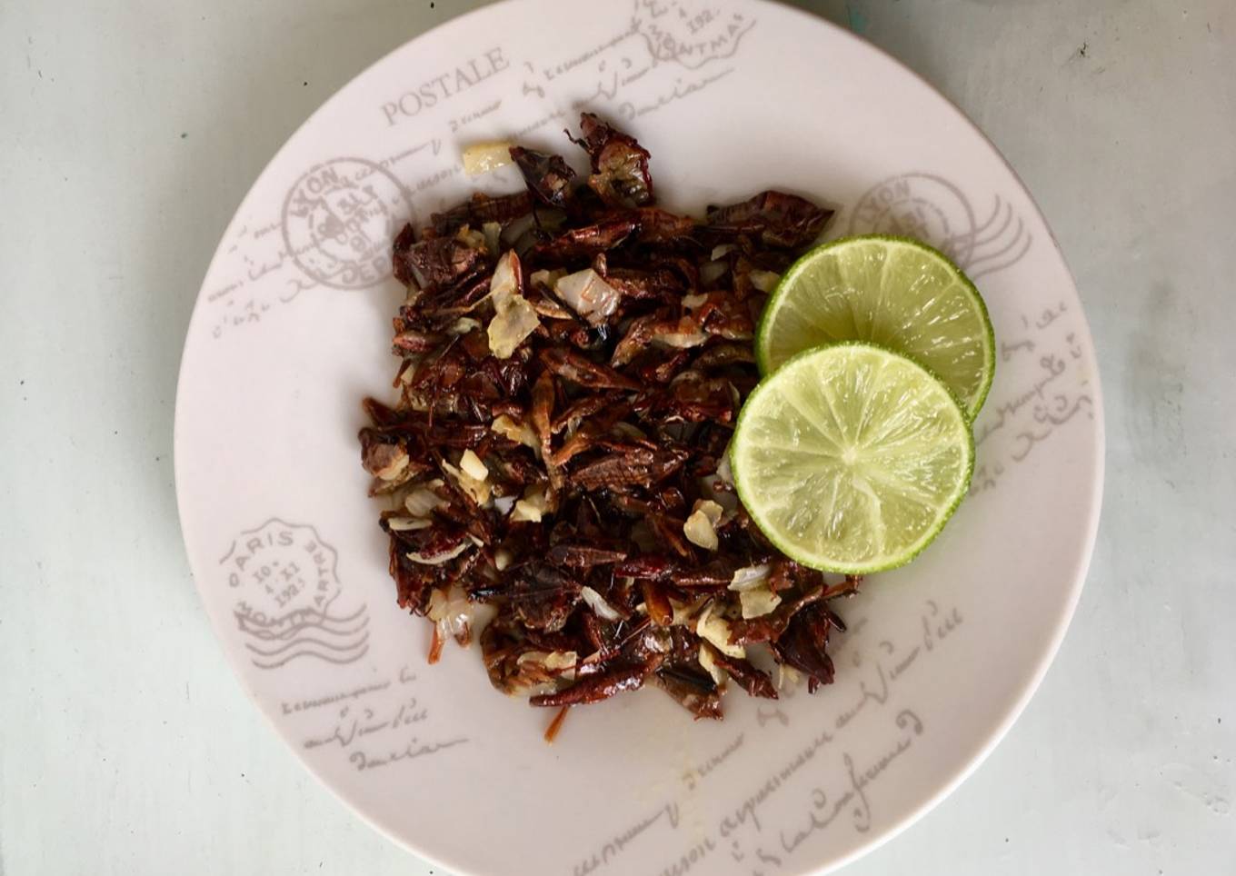 Botana de Chapulines con Limón 🦗