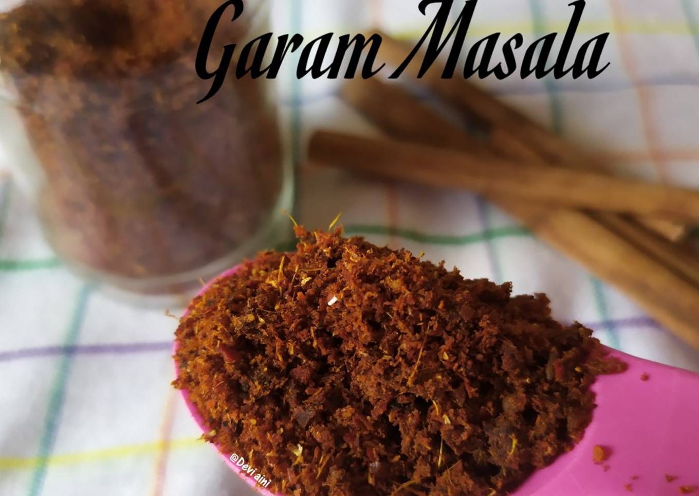 Garam masala (dengan bahan lokal)
